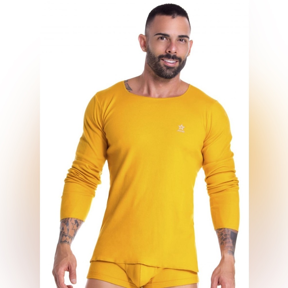 JOR  Arizona Long Sleeve T-Shirt Color Mustard